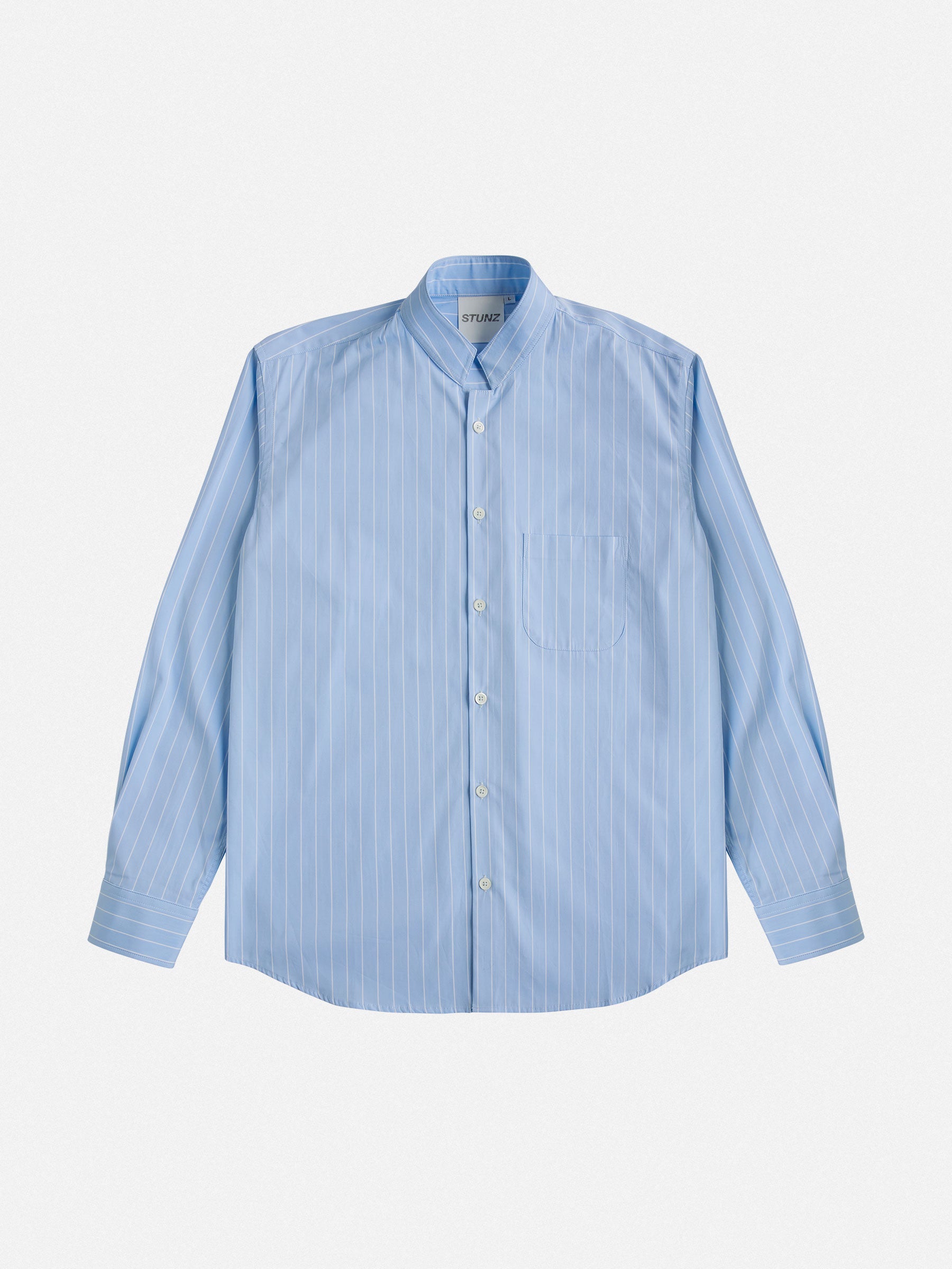 shirtmaker frankfurt baby blue shirt