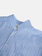 baby blue shirt in egyptian cotton